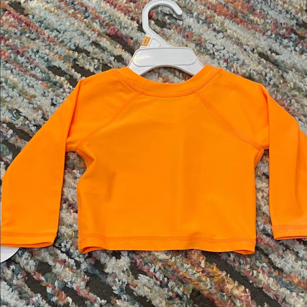 Orange Kids Swim Rashguard - Picture 4 of 4